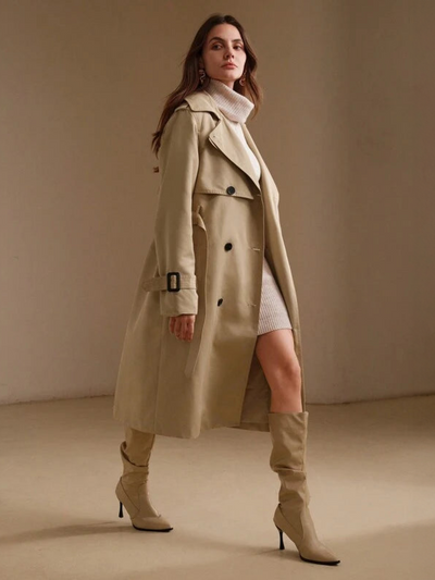 Lea™ | Long luxurious coat