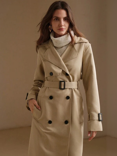 Lea™ | Long luxurious coat