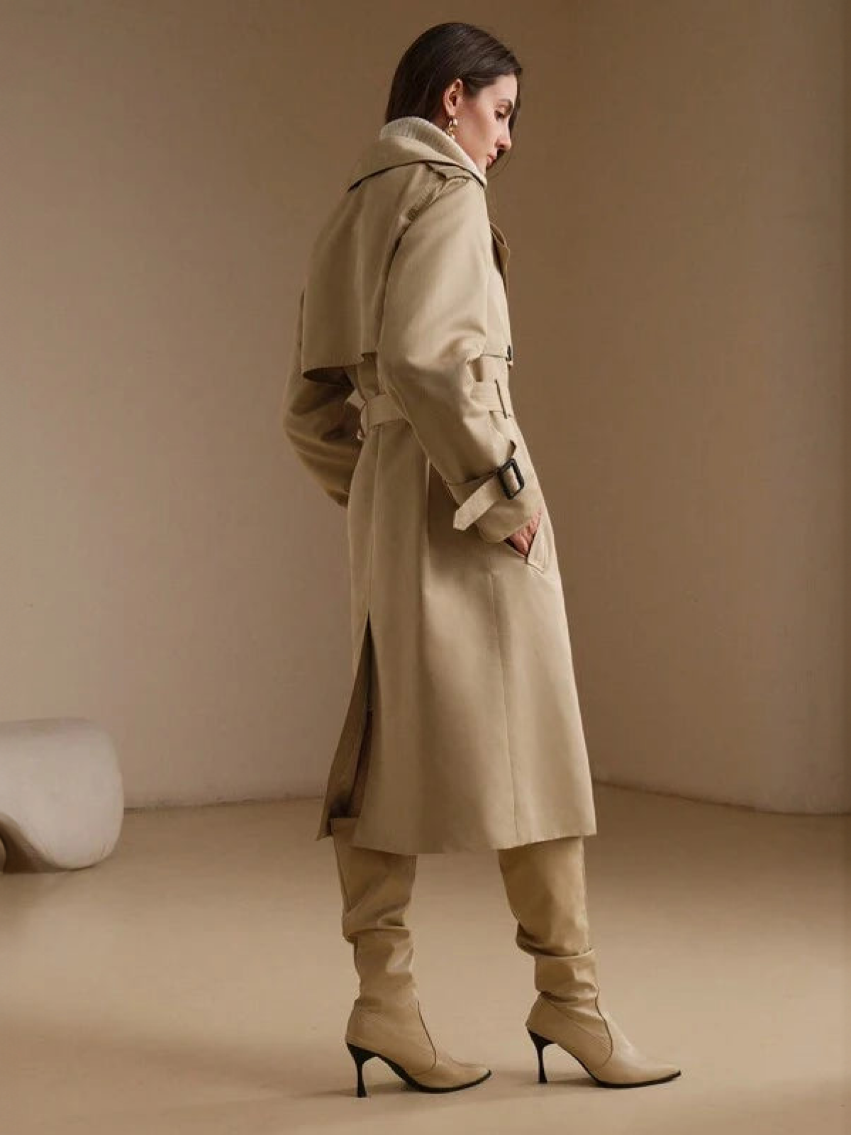 Lea™ | Long luxurious coat