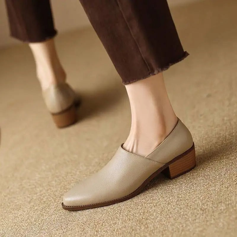 Dolly - heeled loafers