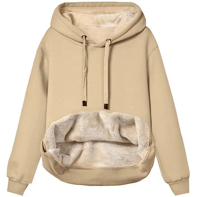 Babette soft and warm fleece hoodie