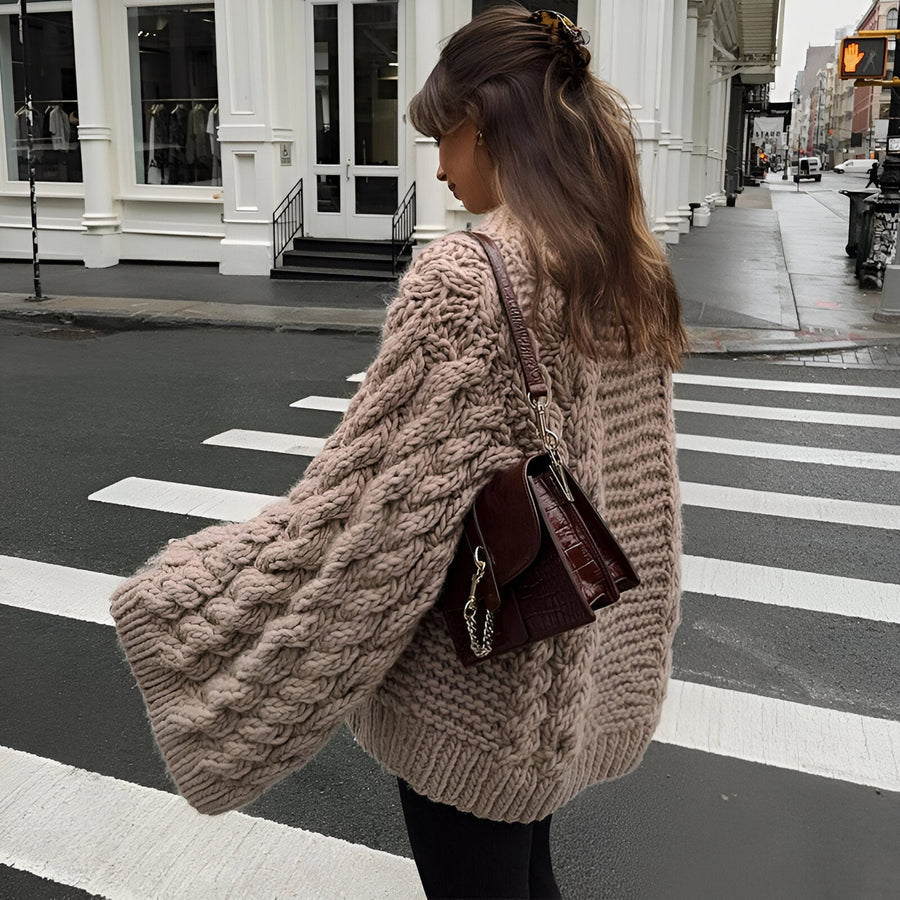 ZOEY | Oversize Knitted Sweater